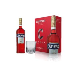 Kit Campari 900 ml + Copo